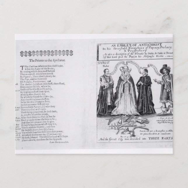 An Emblem of the Antichrist Postcard (Front)
