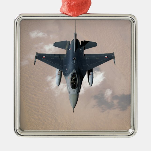 An Emirati F-16 Metal Ornament (Front)