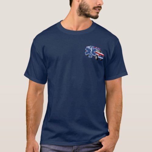 An EMS Ambulance T_Shirt