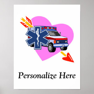 An EMS Heart of Care Poster
