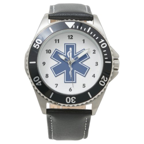 An EMS Star of Life Watch