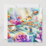 An Enchanted Tea Party: Dainty, A Baby Shower Invitation