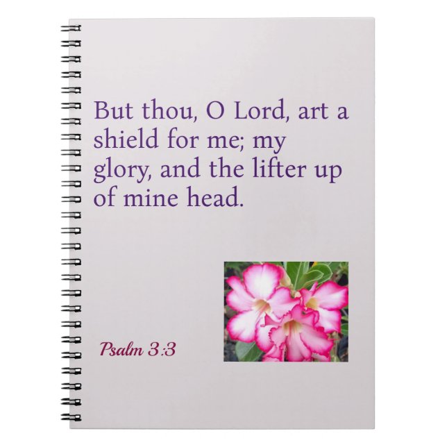 An Encouraging Notebook (Front)