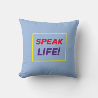 An Encouraging Throw Pillow