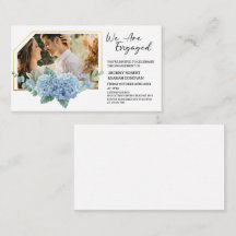 An Engaged Invitation Card