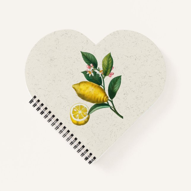 An Enlarged Version of Lemon Notebook (Front)