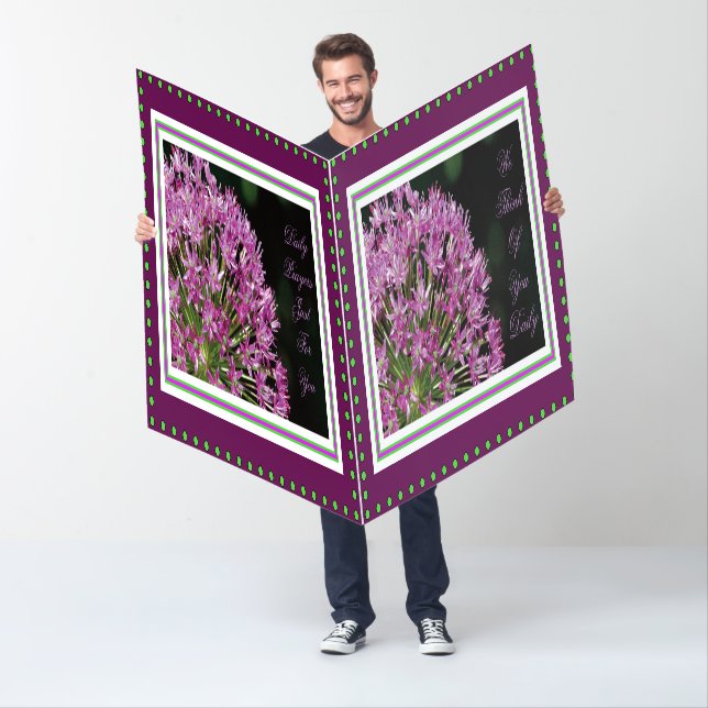 An Enormous Get Well Soon Paper Greeting Card (In Situ)