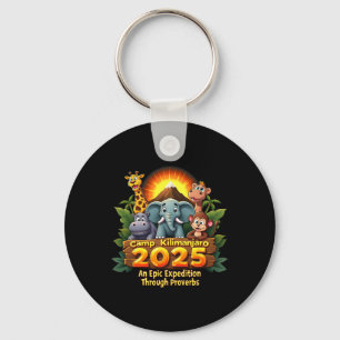 An Epic Expedition Camp Kilimanjaro Vbs 2025 Chris Keychain