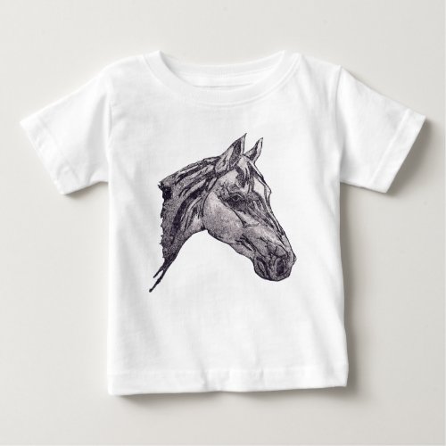 An equine beauty  baby T_Shirt