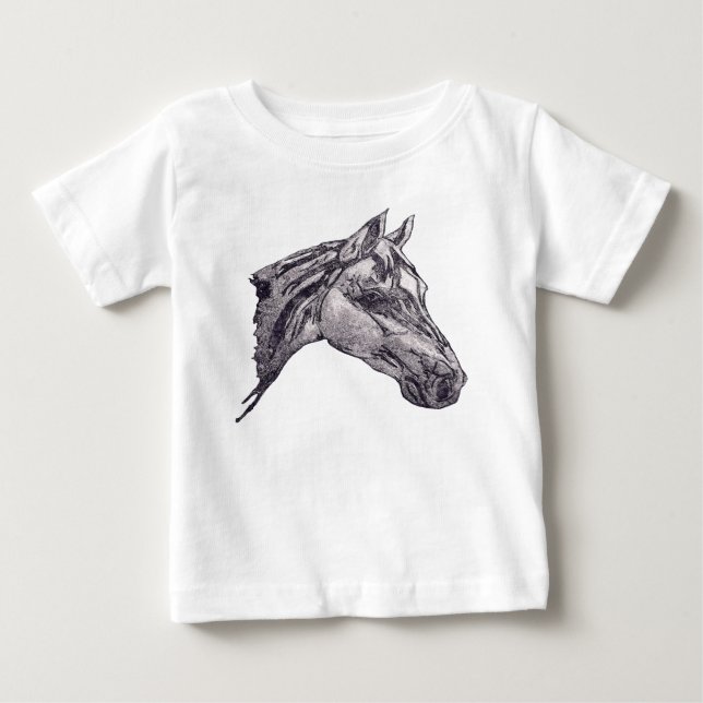 An equine beauty  baby T-Shirt (Front)