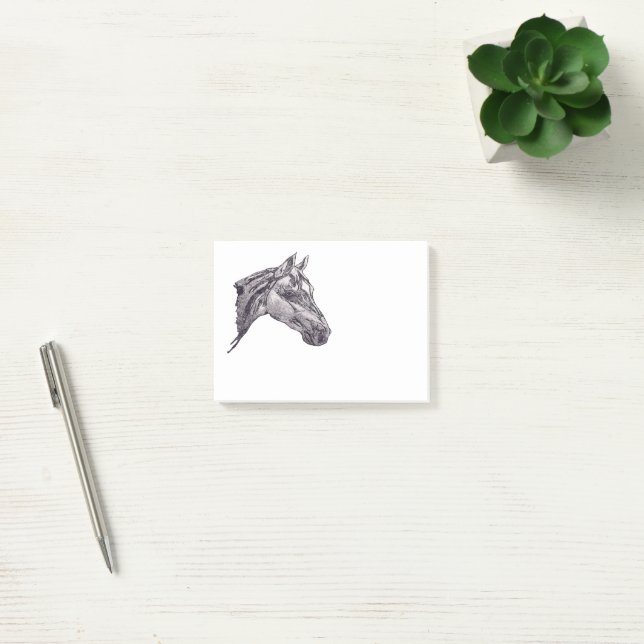 An equine beauty  post-it notes (Office)