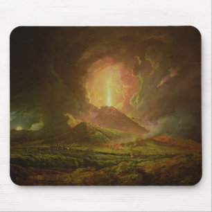 An Eruption of Vesuvius, seen from Portici Mouse Pad