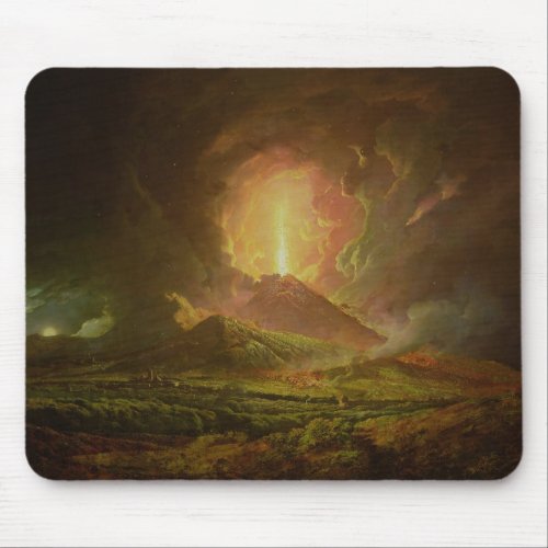 An Eruption of Vesuvius seen from Portici Mouse Pad