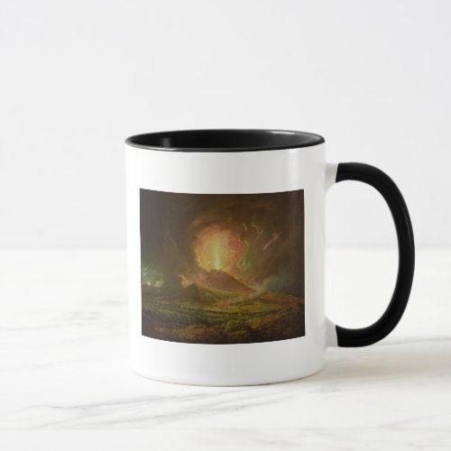 An Eruption of Vesuvius seen from Portici Mug