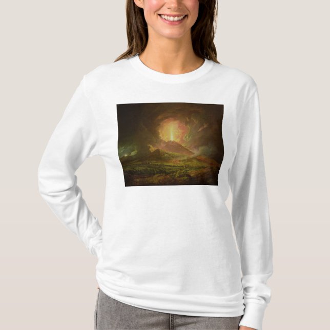 An Eruption of Vesuvius, seen from Portici T-Shirt (Front)