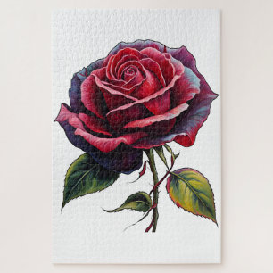 An eternal rose jigsaw puzzle