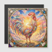 An ethereal rooster (Front/Back)