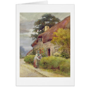 An evening gossip cards