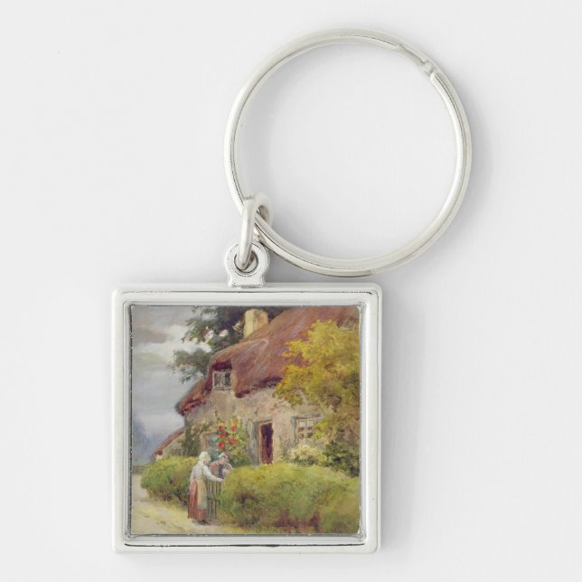 An evening gossip keychain (Front)