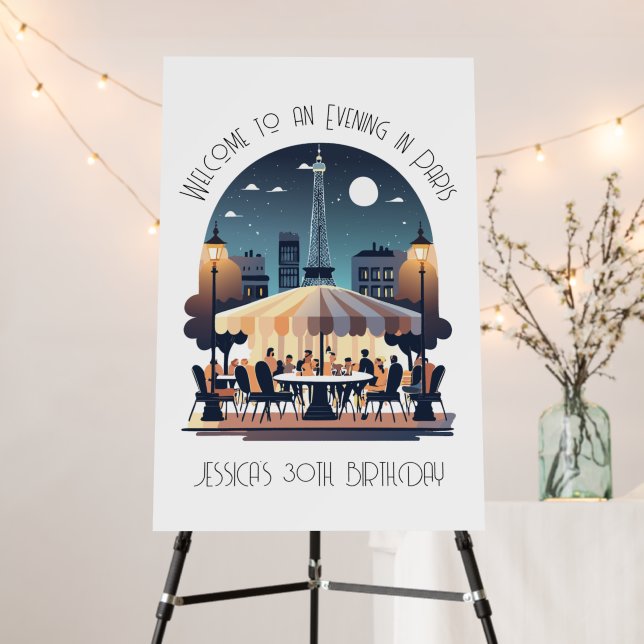 An Evening In Paris Foam Board (In Situ (Stand))