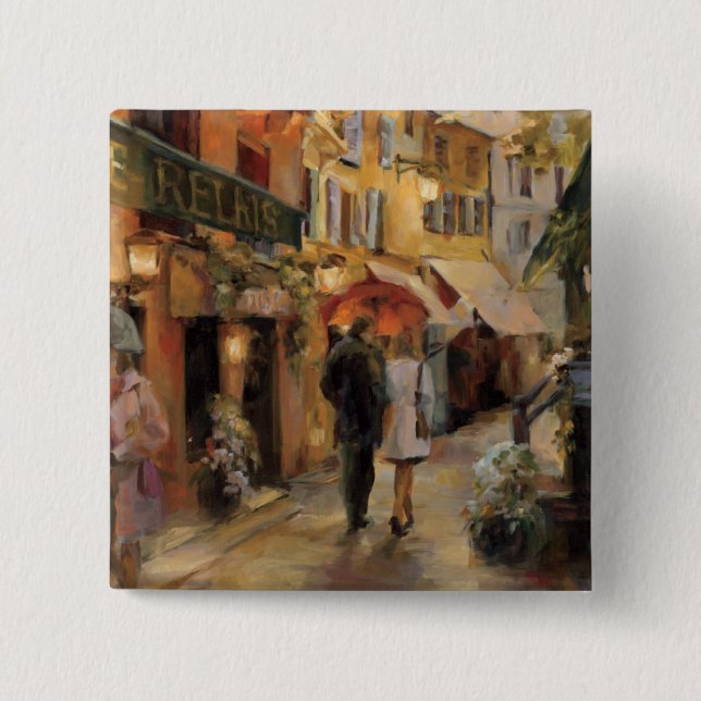 An Evening in Paris Pinback Button (Front)