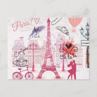 An evening in Paris Postcard