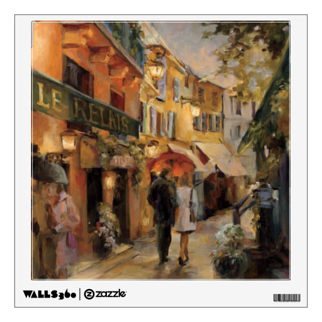 An Evening in Paris Wall Sticker (Front)