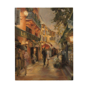An Evening in Paris Wood Wall Decor