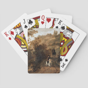 An Evening Ride near a River Aelbert Cuyp Poker Cards