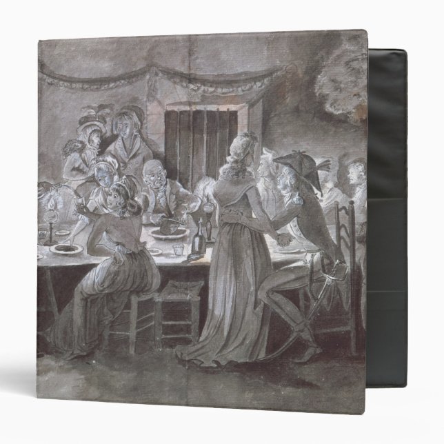 An Evening Wedding Meal Binder (Front/Inside)