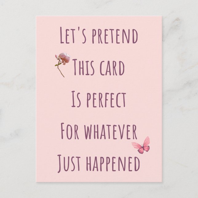 An EVERY occasion card (Front)