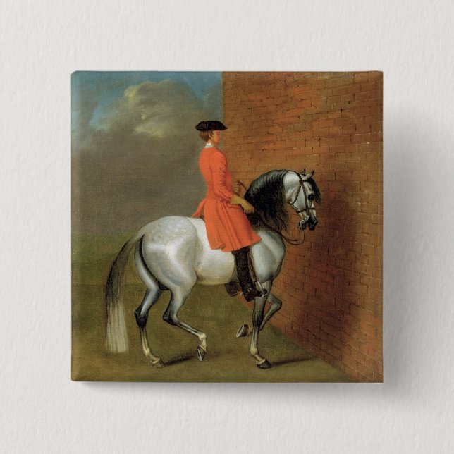 An Exercise in Haute Ecole: The Passage to the Lef Pinback Button (Front)