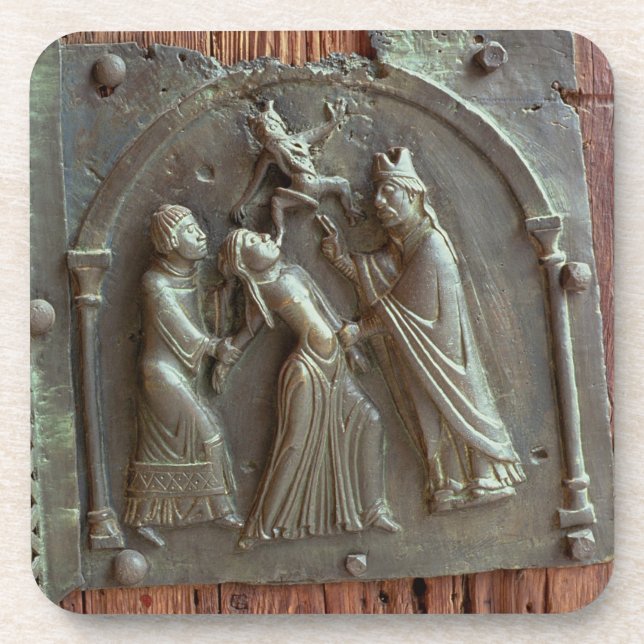 An Exorcism, panel from the right hand door, 12th Coaster (Front)