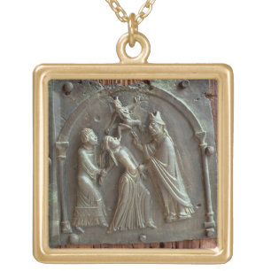 An Exorcism, panel from the right hand door, 12th Gold Plated Necklace
