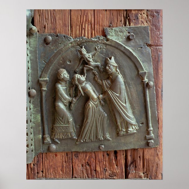 An Exorcism, panel from the right hand door, 12th Poster (Front)