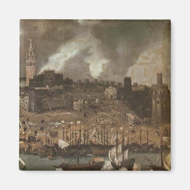 An Expedition Setting out from Seville for Magnet (Front)