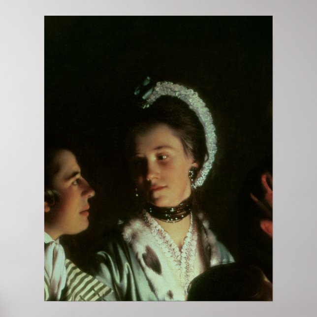 An Experiment on a Bird in the Air Pump, 1768 Poster (Front)