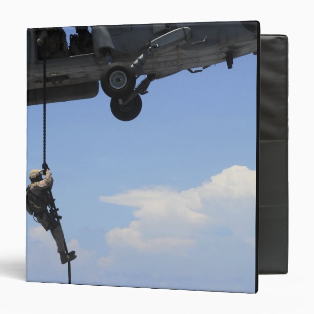 An explosive ordinance disposal technician binder (Front/Inside)