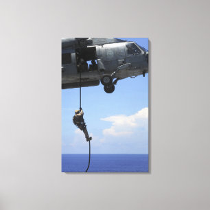 An explosive ordinance disposal technician canvas print