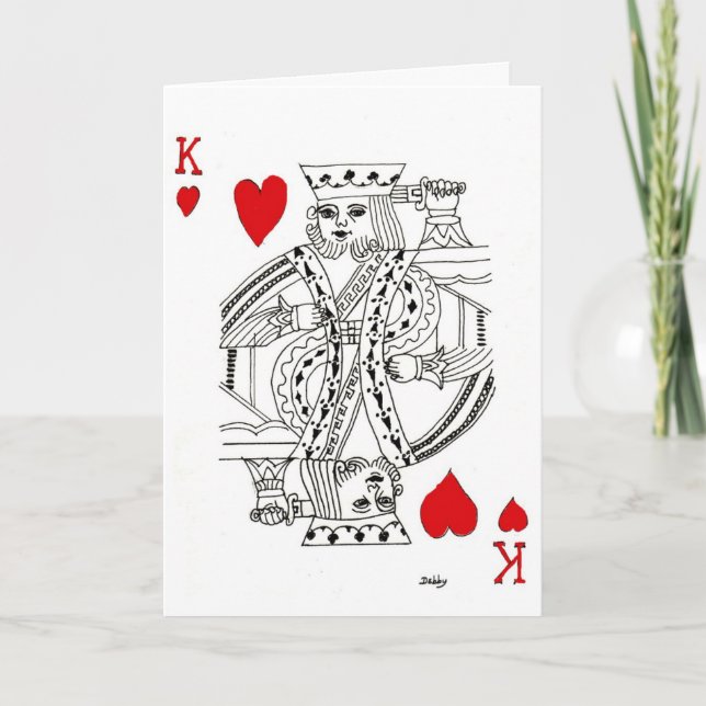 An Expression of Love for Him Holiday Card (Front)