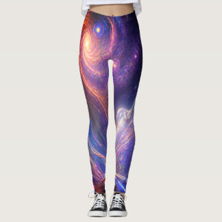 An Extraterrestrial Fairy On Customized Tight Leggings