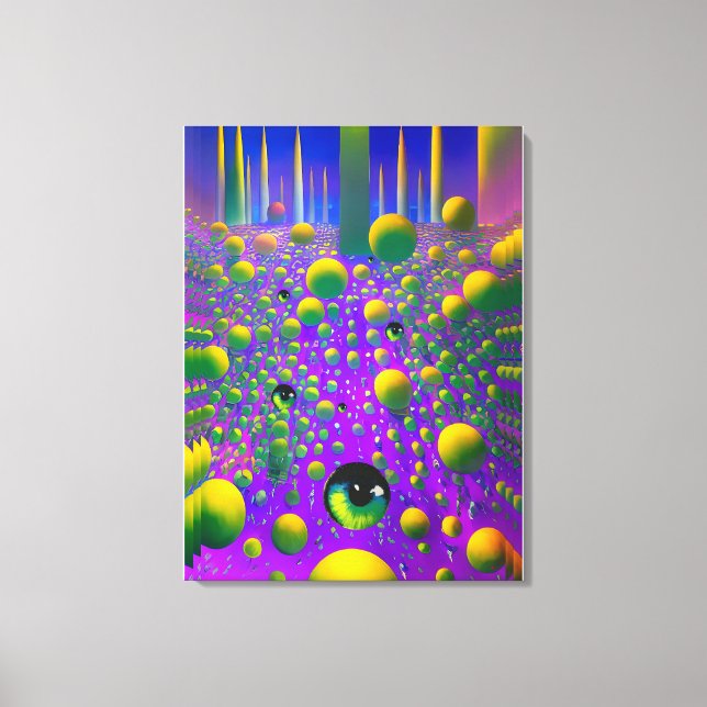 An Eyefull - Ken Gage Surreal Art Canvas Print (Front)