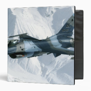 An F-16 Aggressor 3 Ring Binder