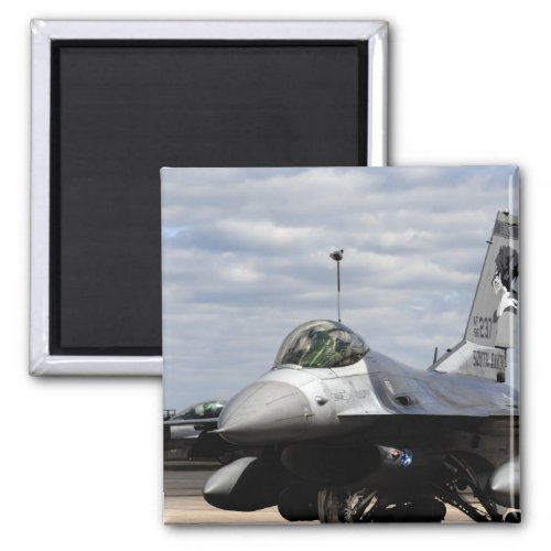 An F_16 Fighting Falcon Magnet