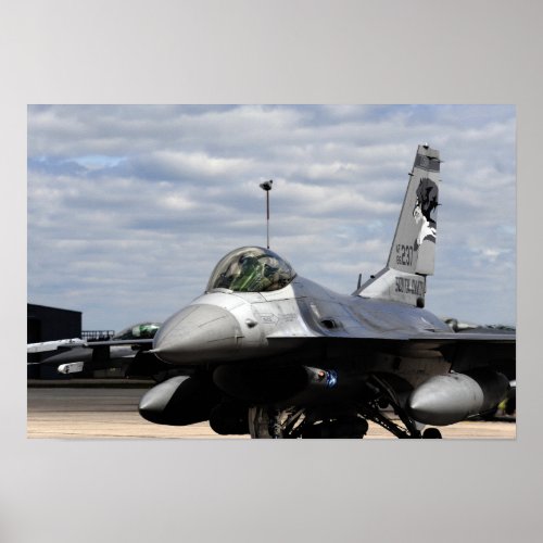 An F_16 Fighting Falcon Poster