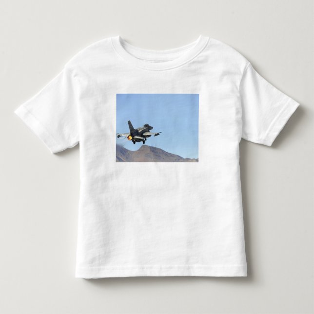 An F-16E from the United Arab Emirates Toddler T-shirt (Front)