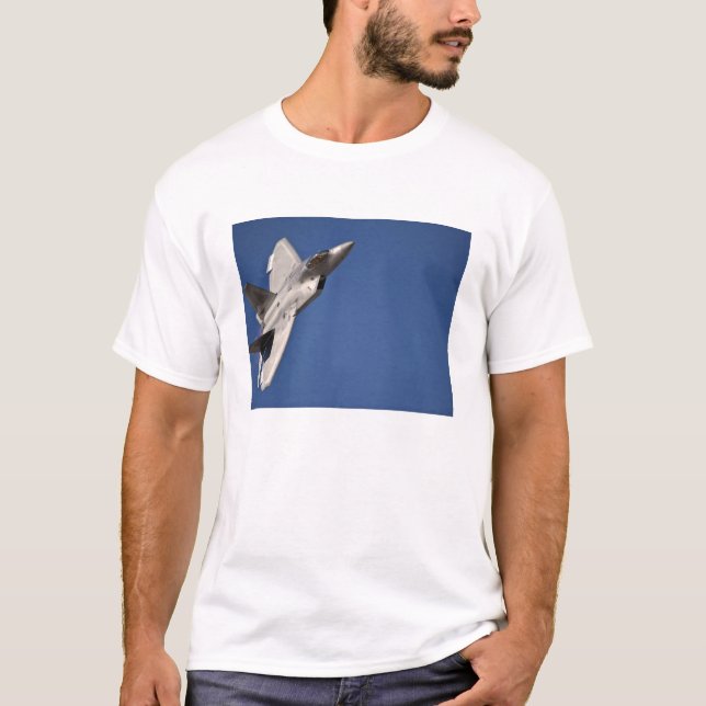 An F-22 Raptor aircraft T-Shirt (Front)