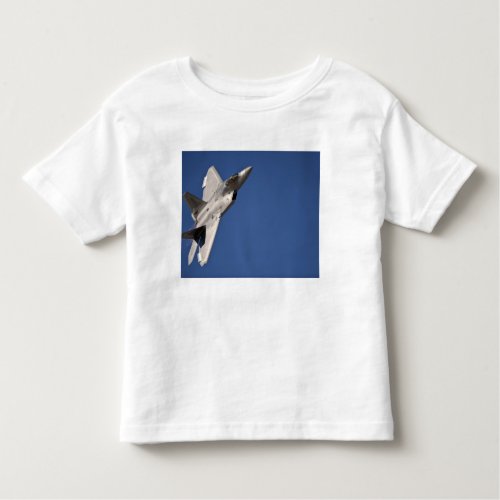 An F_22 Raptor aircraft Toddler T_shirt