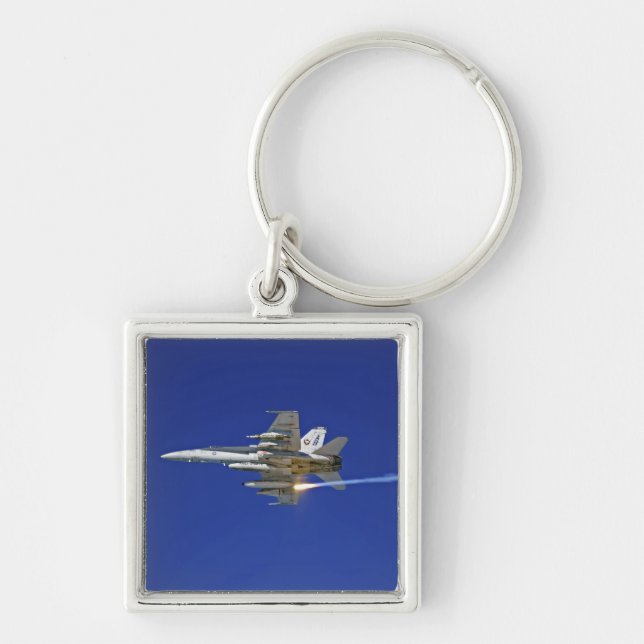 An F/A-18C Hornet Keychain (Front)