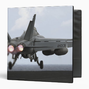 An F/A-18E Super Hornet launches Binder